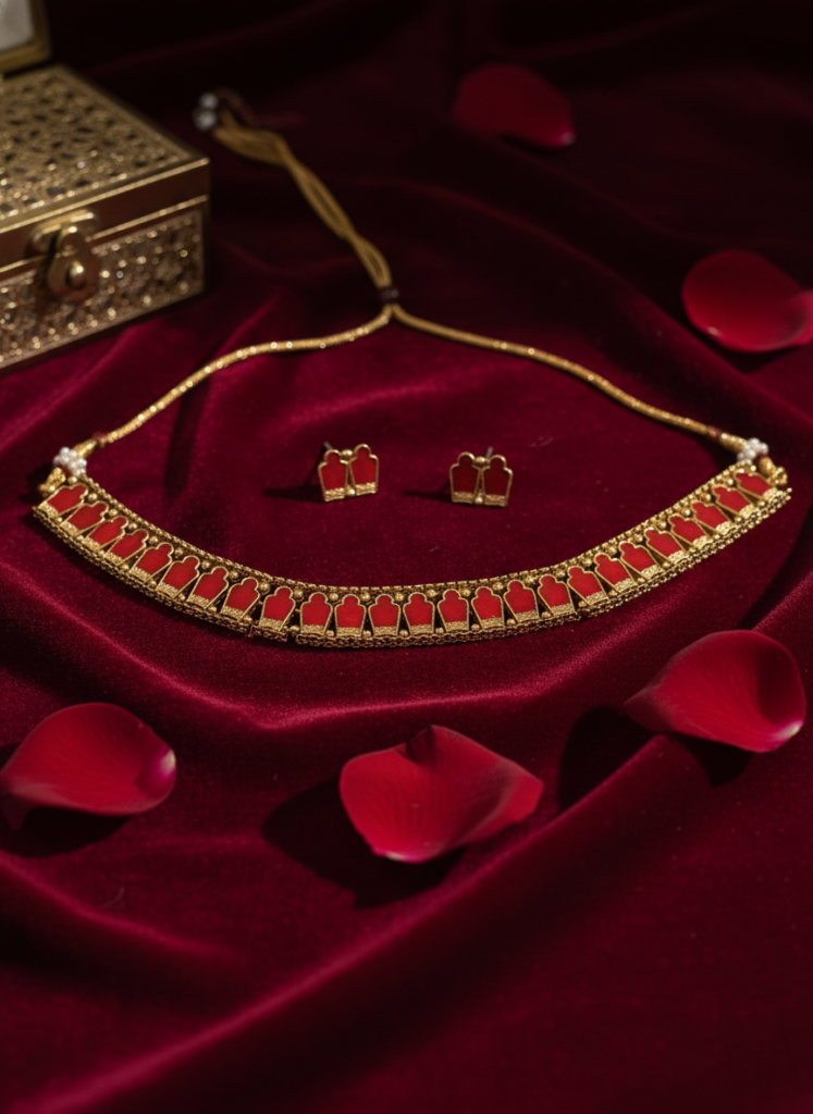Palakka Adjustable Choker Set