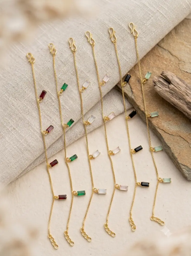 Rectangular Resin Stone Bracelet
