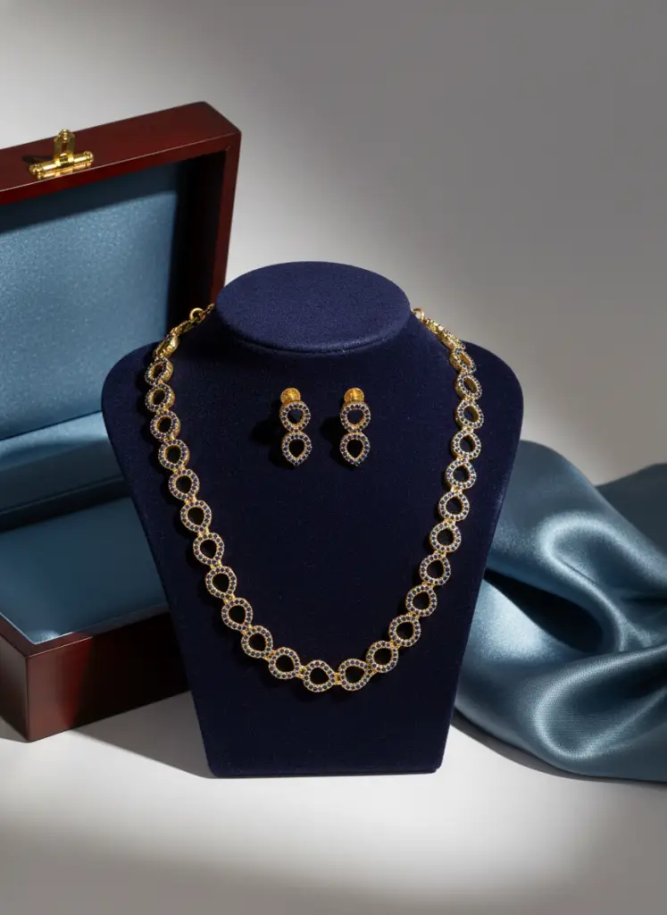 Dazzling American Diamond Set
