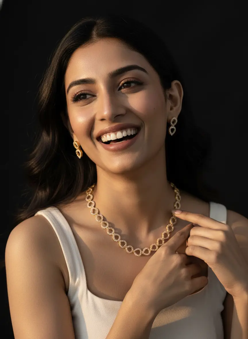 Dazzling American Diamond Set - Image 4